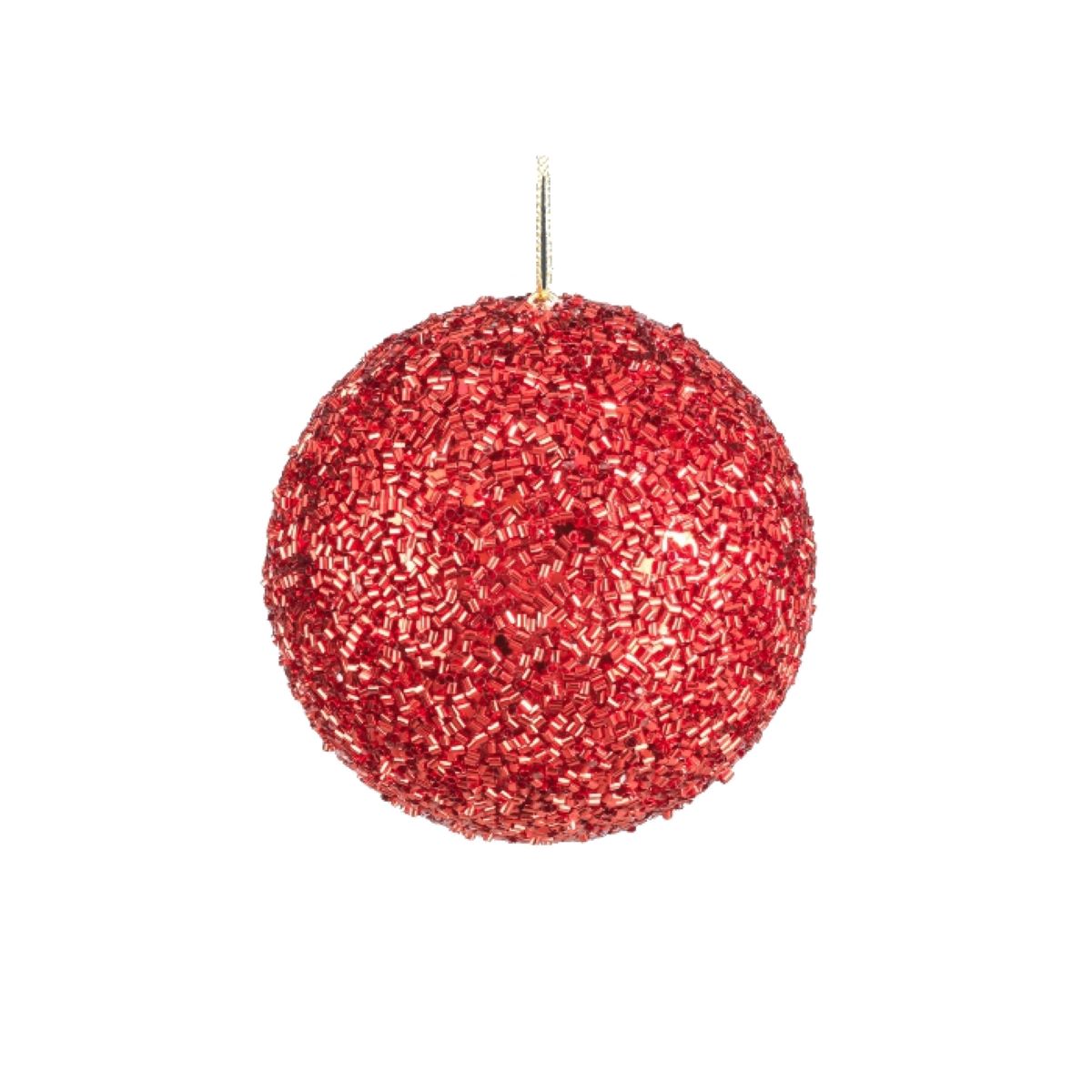 Weihnachtskugeln Röhrchen 10cm ROT