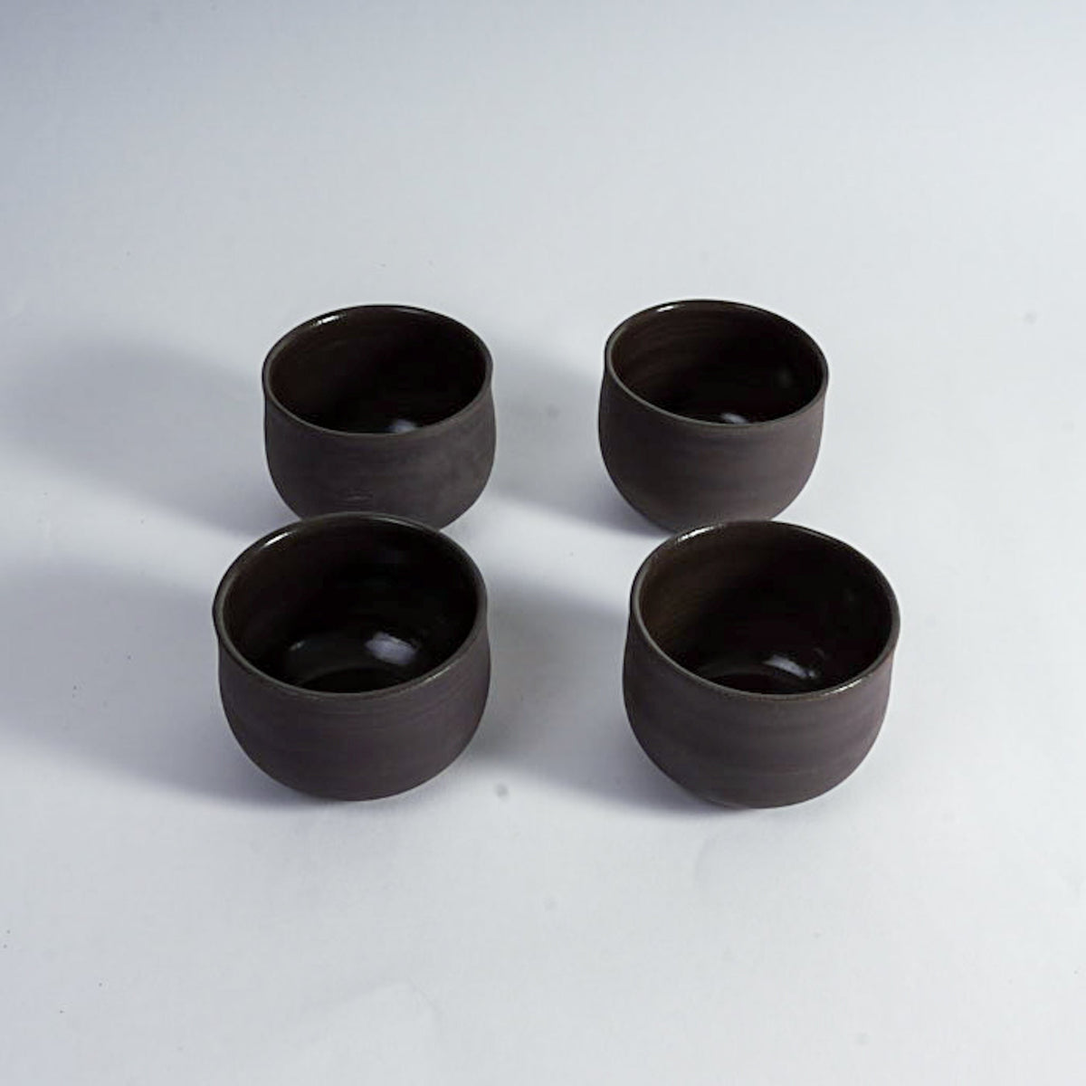 OCHA Teetasse grau/schwarz